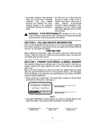 Preview for 6 page of Cub Cadet 3225 Operator'S Manual