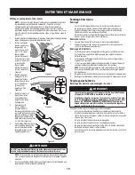 Preview for 49 page of Cub Cadet 33 27JD Series Operator'S Manual