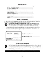 Preview for 2 page of Cub Cadet 421R Operator'S Manual