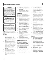 Preview for 2 page of Cub Cadet 500 Series Operator'S Manual