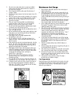 Preview for 4 page of Cub Cadet 522 WE Operator'S Manual