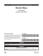 Cub Cadet 53AI8CSF330 Operator'S Manual preview