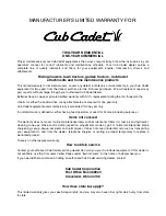 Preview for 16 page of Cub Cadet 721E Operator'S Manual