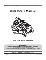 Cub Cadet 760-770 SERIES Operator'S Manual preview