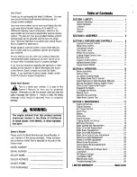 Предварительный просмотр 2 страницы Cub Cadet 933E series Owner'S Manual