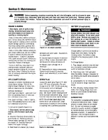 Предварительный просмотр 20 страницы Cub Cadet 933E series Owner'S Manual