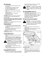 Предварительный просмотр 11 страницы Cub Cadet Big Country 431D Operator'S Manual