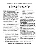 Предварительный просмотр 24 страницы Cub Cadet Big Country 431D Operator'S Manual