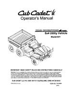 Cub Cadet Big Country 641 Operator'S Manual preview