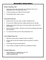 Preview for 8 page of Cub Cadet CC-1000PS Manual