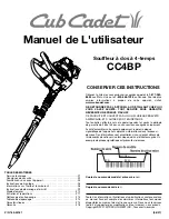 Предварительный просмотр 19 страницы Cub Cadet CC4BP Operator'S Manual