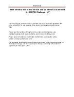 Preview for 2 page of Cub Cadet Challenger 550 Service Manual