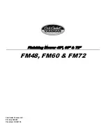 Preview for 52 page of Cub Cadet FM48 Operator'S Manual