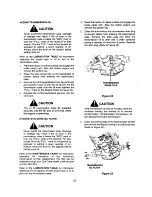 Preview for 27 page of Cub Cadet GT 2521 Operator'S Manual