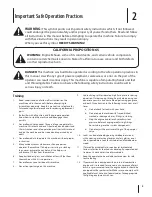 Preview for 3 page of Cub Cadet HP LS 27 CC Operator'S Manual