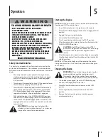 Preview for 15 page of Cub Cadet LGT1050 Operator'S Manual