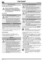 Preview for 78 page of Cub Cadet LH5 C60 Original Operating Instructions