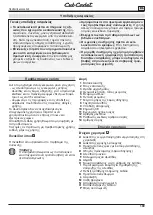 Preview for 189 page of Cub Cadet LH5 C60 Original Operating Instructions