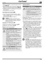 Preview for 193 page of Cub Cadet LH5 C60 Original Operating Instructions