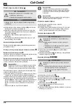 Preview for 240 page of Cub Cadet LH5 C60 Original Operating Instructions