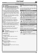 Предварительный просмотр 247 страницы Cub Cadet LH5 C60 Original Operating Instructions