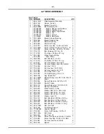 Preview for 37 page of Cub Cadet LT 2180 Parts Manual