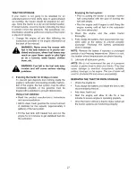 Preview for 27 page of Cub Cadet RZT 42 Operator'S Manual