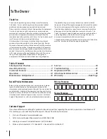 Preview for 2 page of Cub Cadet SC 500 hw Operator'S Manual