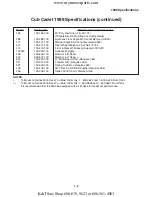 Preview for 6 page of Cub Cadet Series 3000 Service Manual