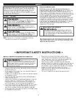 Preview for 2 page of Cub Cadet SS270 Operator'S Manual