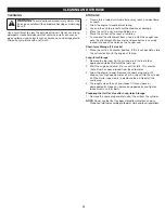 Preview for 14 page of Cub Cadet SS270 Operator'S Manual