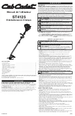 Предварительный просмотр 5 страницы Cub Cadet ST4125 Operator'S Manual