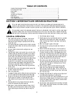 Preview for 2 page of Cub Cadet Yanmar 59A40009727 Operator'S Manual