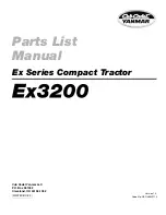 Cub Cadet Yanmar Ex32002 Part List Manual preview