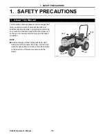 Preview for 10 page of Cub Cadet Yanmar SC2400 Operator'S Manual