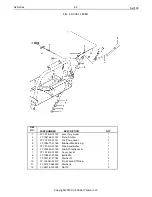 Предварительный просмотр 44 страницы Cub Cadet Yanmar Sx3100 Part List Manual