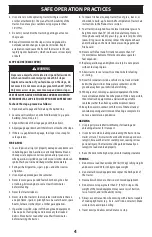 Предварительный просмотр 4 страницы Cub Cadet Zero Turn ZTS1 46 Operator'S Manual