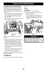 Предварительный просмотр 24 страницы Cub Cadet ZT1 42E Operator'S Manual