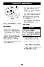 Предварительный просмотр 26 страницы Cub Cadet ZT1 42E Operator'S Manual