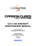 Cub Crafters CARBON CUB SS CC11-160 Maintenance Manual preview