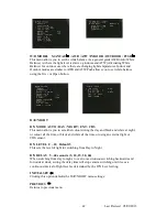 Preview for 42 page of Cub PTZ640 Installation And Operation Manual