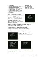 Preview for 57 page of Cub PTZ640 Installation And Operation Manual