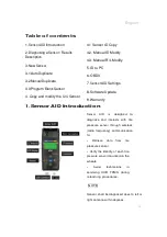 Preview for 1 page of Cub SENSOR AID Manual