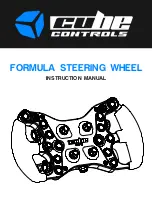 Cube Controls FORMULA STEERING WHEEL Instruction Manual preview