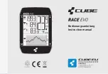 Cube RACE EVO Instruction Manual preview