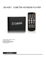 Cubetek CB-HD01 User Manual preview