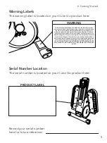 Предварительный просмотр 9 страницы Cubii F3A1 Owner'S Manual