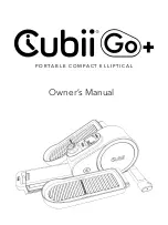 Cubii F4A3 Owner'S Manual preview