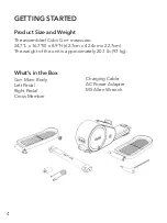 Предварительный просмотр 8 страницы Cubii F4A3 Owner'S Manual