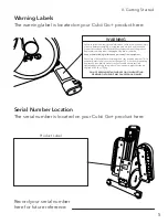 Предварительный просмотр 9 страницы Cubii F4A3 Owner'S Manual